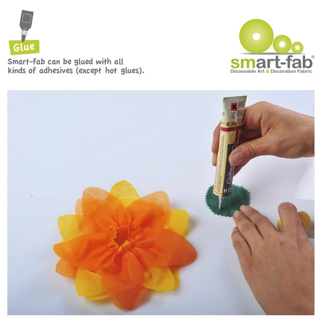 Smart-Fab Non-Woven Fabric Roll, 48 In X 120 Ft, Orange 6 Smart-Fab Non-Woven Fabric Roll, 48 In X 120 Ft, Orange - Image 4