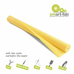 Smart-Fab Non-Woven Fabric Roll, 48 In X 120 Ft, Yellow -schoolspecialty store 1394917 B ecommfullsize