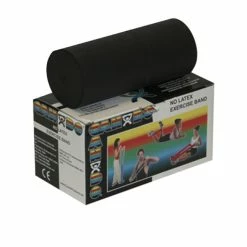 CanDo No-Latex X-Heavy Resistance Band, 6 Yards, Black