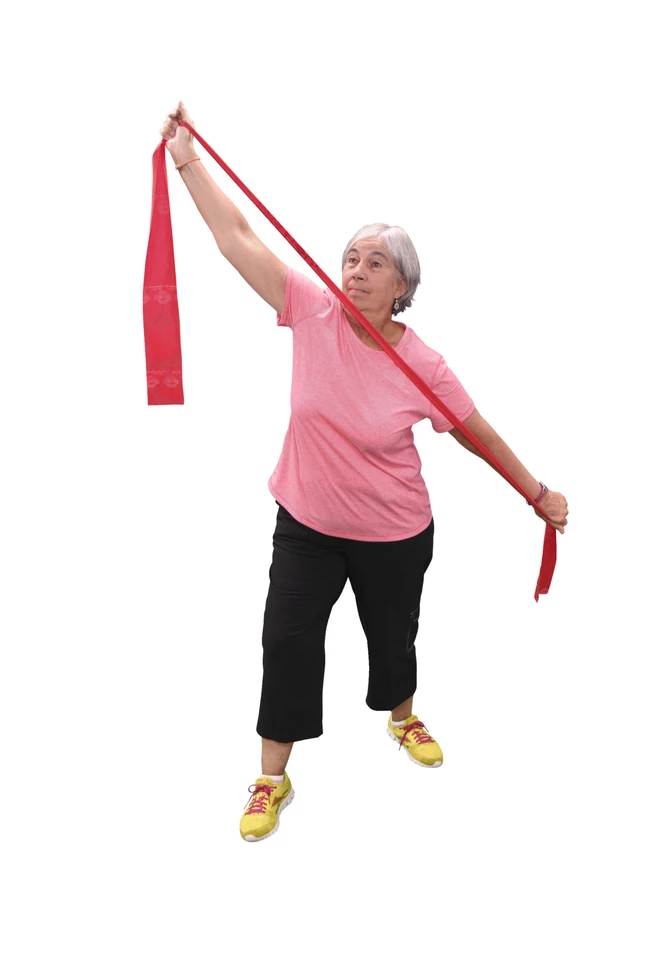 CanDo No-Latex X-Heavy Resistance Band, 50 Yards, Black 6 CanDo No-Latex X-Heavy Resistance Band, 50 Yards, Black - Image 4