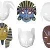 Creativity Street Multicultural Dimensional Masks, Set Of 24 -schoolspecialty store 1399897 A ecommfullsize