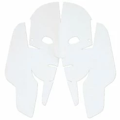 Creativity Street Multicultural Dimensional Masks, Set Of 24 -schoolspecialty store 1399897 ecommfullsize