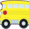 Carson Dellosa School Bus Cut-Outs, 5-3/4 X -3/4 Inches, Pack Of 36