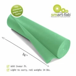 Smart-Fab Non-Woven Fabric Roll, 36 In X 600 Ft, Grass Green -schoolspecialty store 1402399 A ecommfullsize 1