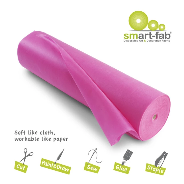 Smart-Fab Non-Woven Fabric Roll, 36 In X 600 Ft, Dark Pink 5 Smart-Fab Non-Woven Fabric Roll, 36 In X 600 Ft, Dark Pink - Image 3