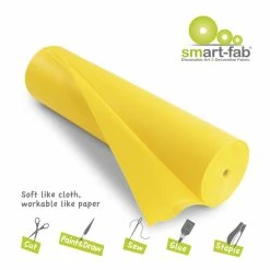 Smart-Fab Non-Woven Fabric Roll, 36 In X 600 Ft, Yellow -schoolspecialty store 1402404 B ecommfullsize