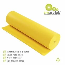 Smart-Fab Non-Woven Fabric Roll, 36 In X 600 Ft, Yellow -schoolspecialty store 1402404 C ecommfullsize