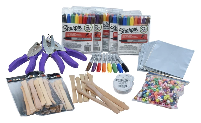 Sax Exclusive Sax Mexican Tin Relief Classroom Pack, 24 Pieces 4 Sax Exclusive Sax Mexican Tin Relief Classroom Pack, 24 Pieces - Image 2