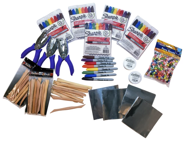 Sax Exclusive Sax Mexican Tin Relief Classroom Pack, 24 Pieces 3 Sax Exclusive Sax Mexican Tin Relief Classroom Pack, 24 Pieces