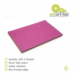Smart-Fab Fabric Weatherproof Cut Sheet, 9 X 12 Inches, Assorted Color, Pack Of 45 -schoolspecialty store 1430807 C ecommfullsize