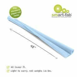 Smart-Fab Non-Woven Fabric Roll, 48 Inches X 40 Feet, Sky Blue, Each -schoolspecialty store 1430812 A ecommfullsize
