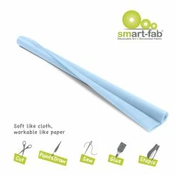 Smart-Fab Non-Woven Fabric Roll, 48 Inches X 40 Feet, Sky Blue, Each -schoolspecialty store 1430812 B ecommfullsize