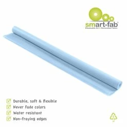 Smart-Fab Non-Woven Fabric Roll, 48 Inches X 40 Feet, Sky Blue, Each -schoolspecialty store 1430812 C ecommfullsize