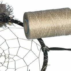 Silver Creek Leather Polyester Fiber Flat Imitation Sinew, 1000 Ft, 8 Oz Spool