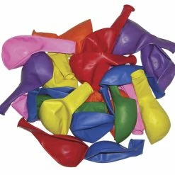 Tatco Latex Helium Quality Balloon, 12 In, Assorted Color, Pack Of 100