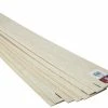 *Non-Branded Saunders Midwest Balsa Sheets, 1/16 X 3 X 36 Inches, Pack Of 10
