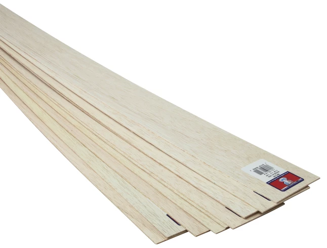 *Non-Branded Saunders Midwest Balsa Sheets, 1/16 X 3 X 36 Inches, Pack Of 10 3 *Non-Branded Saunders Midwest Balsa Sheets, 1/16 X 3 X 36 Inches, Pack Of 10