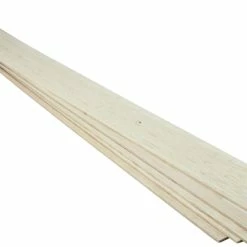 *Non-Branded Saunders Midwest Balsa Sheets, 1/8 X 3 X 36 Inches, Pack Of 10