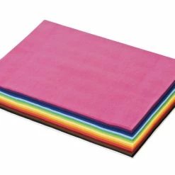 Smart-Fab Fabric Weatherproof Cut Sheet, 12 X 18 Inches, Assorted Color, Pack Of 270