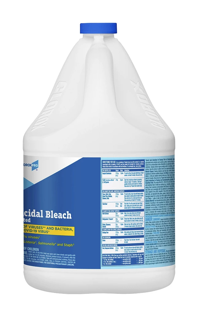 Clorox Concentrated Germicidal Bleach, 121 Ounces 4 Clorox Concentrated Germicidal Bleach, 121 Ounces - Image 2