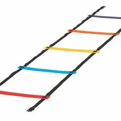 Sportime Anti-Skid Agility Ladder, 29-1/2 Feet X 16-1/2 Inches, Multicolor