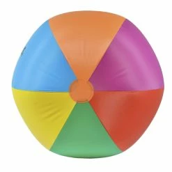 Sportime Heavy Duty Beach Ball Extra Large, 30 Inches, Multicolored -schoolspecialty store 1478909 B ecommfullsize