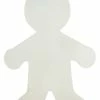 Hygloss Corrugated Person Shape, Pack Of 12