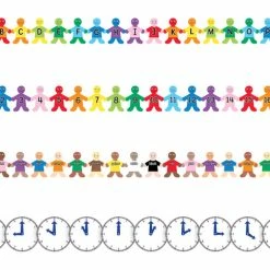 Hygloss Early Childhood Border, 4 Designs, 144 Feet