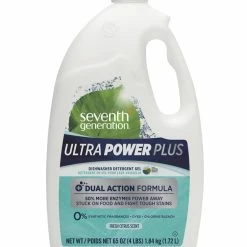 Seventh Generation Ultra Power Plus Dishwasher Gel, Fresh Scent, 65 Oz Bottle