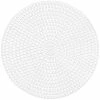*Non-Branded Plastic Canvas Circle, 4.25" -- Pack Of 8 -schoolspecialty store 1503037 ecommfullsize