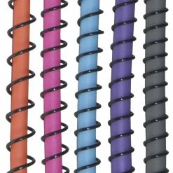 Aeromat Elite EX-Core Medium Fitness Tube With Hard PP Grip, Polypropylene, Light Blue