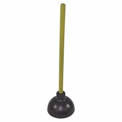 Genuine Joe Value Plus Plunger, 23 X 5-3/4 Inches, Yellow Handle