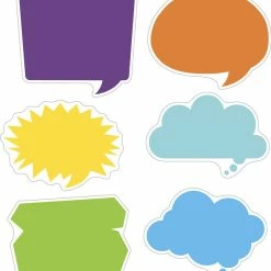 Barker Creek Double-Sided Accents, Happy Talk, Set Of 36