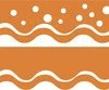Barker Creek Happy Double-Sided Trimmer, 2-1/4 X 36 Inches, Tangerine, Pack Of 13 -schoolspecialty store 1537140 ecommfullsize