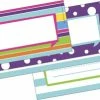 Barker Creek Happy Double-Sided Name Plates, Pack Of 36 -schoolspecialty store 1539682 ecommfullsize