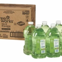 Clorox Commercial Solutions Clorox Green Works All-Purpose Cleaner Refill, Unscented, 64 Ounces, Pack Of 6