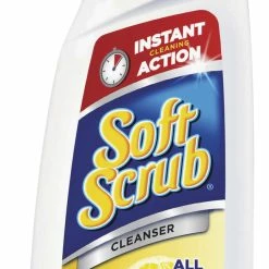 Soft Scrub Bath And Kitchen Cleanser, 36 Ounces, Lemon Scent, Pack Of 6