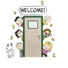 Eureka Peanuts Welcome Go-Arounds, 2 Panels, 24 X 17 Inches, 60 Pieces -schoolspecialty store 1569214 ecommfullsize