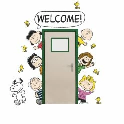 Eureka Peanuts Welcome Go-Arounds, 2 Panels, 24 X 17 Inches, 60 Pieces