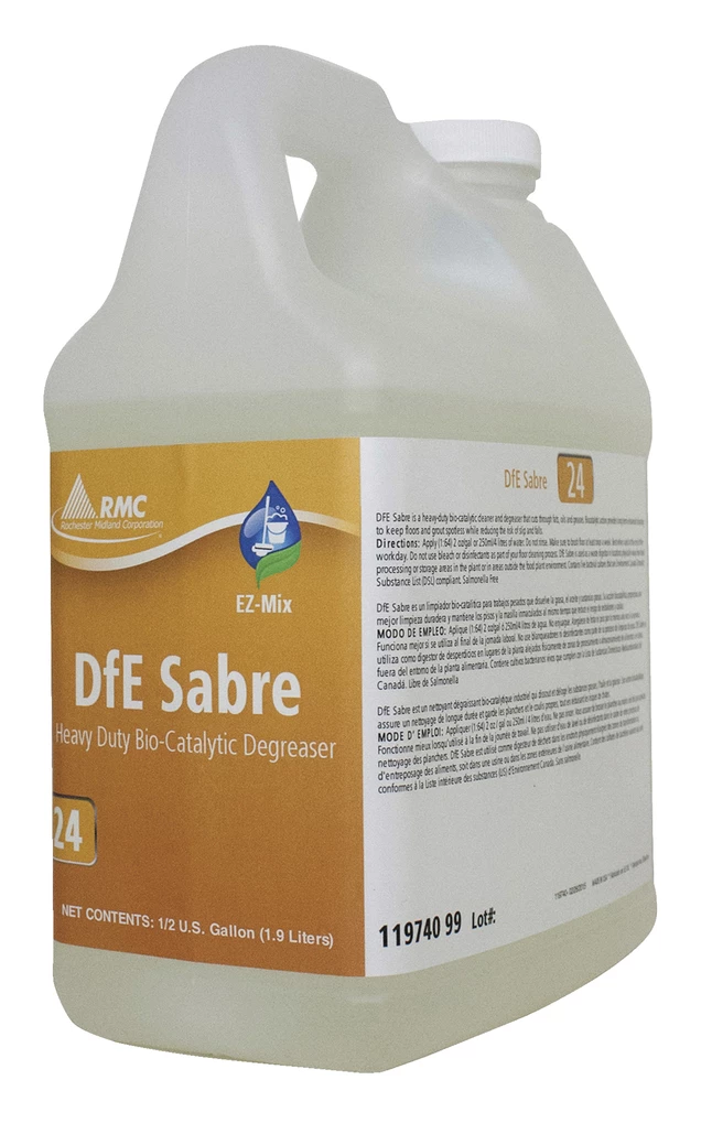 Rochester Midland RMC DfE Sabre Bio-Catalytic Degreaser, 1/2 Gallon, Pack Of 4 3 Rochester Midland RMC DfE Sabre Bio-Catalytic Degreaser, 1/2 Gallon, Pack Of 4