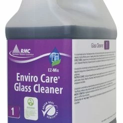 Rochester Midland RMC Enviro Care Glass Cleaner, Non-Streaking, 1.9L, Purple, Pack Of 4