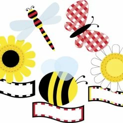 Barker Creek Double-Sided Accents, Buffalo Plaid/Wide Stripes, Set Of 36