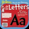 Eureka Dr. Seuss Punch Out Decor Letters, Black, 4 Inches, 217 Pieces -schoolspecialty store 1570394 ecommfullsize