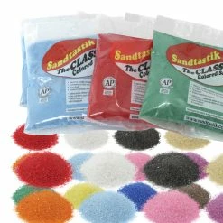 Sandtastik Colored Sand Classroom Pack, 1 Pound Bags, Assorted Colors, Set Of 12 -schoolspecialty store 1571297 B ecommfullsize