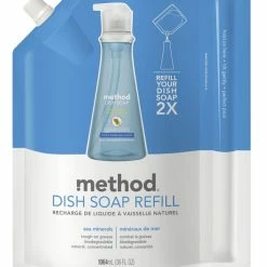 Method Dish Soap Refill, Sea Minerals, 36 Ounces, Light Blue