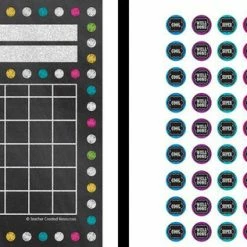 Teacher Created Resources Chalkboard Brights Bulletin Board Set 7 Teacher Created Resources Chalkboard Brights Bulletin Board Set -schoolspecialty store 1574073 C ecommfullsize