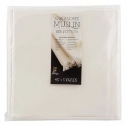 Jack Richeson Unbleached Muslin, 45 Inches X 5 Yards