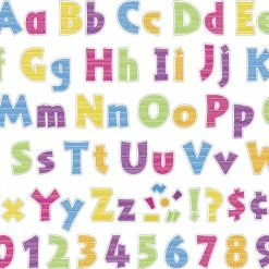 Barker Creek Letter Pop-Outs, 4 Inch, Kai Ola, Set Of 255 -schoolspecialty store 1594916 B ecommfullsize