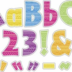 Barker Creek Letter Pop-Outs, 4 Inch, Kai Ola, Set Of 255 -schoolspecialty store 1594916 C ecommfullsize