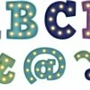 Teacher Created Resources Marquee Bold Block Magnetic Letters, 2 Inches, 70 Pieces
